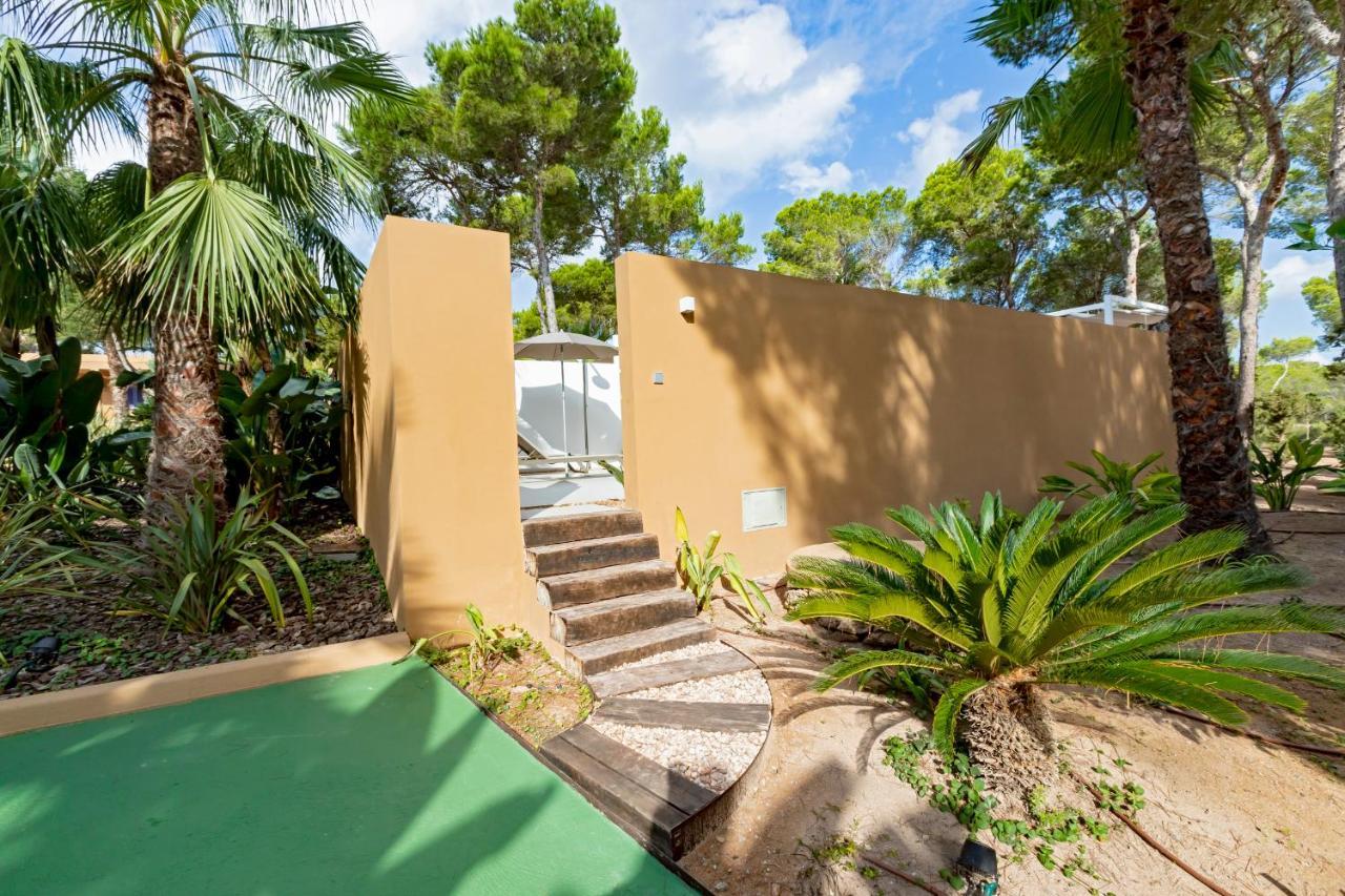 Ses Eufabietes Apartments & Restaurant Bãi biển Bãi biển Playa Migjorn Ngoại thất bức ảnh